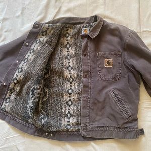 2000s Carhartt Jacket Sherpa-Lined Barn Coat